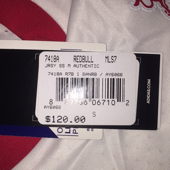 Adidas New York Red Bull’s soccer jearsy - Picture 2 of 6